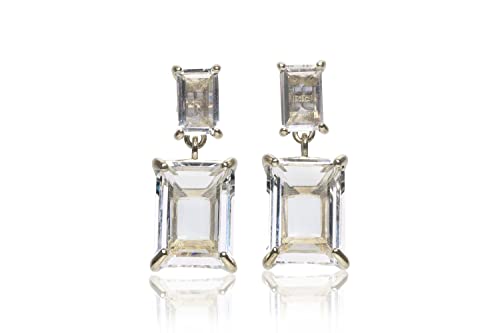 Boucles d'Oreilles en Cristal de Quartz pour un Mariage Bohème Chic - 6