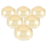 Ciieeo 6 Stück Kunststoff Abdeckungen für Rauchmelder Feuermelder Schutzkappen Farbschutz für Küchen Detektoren Staubschutz für Wohn und Gewerberäume