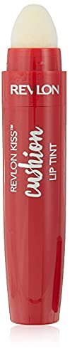 Revlon Kiss Cushion Lip Tint Lipstick,Crimson Feels #TOP1