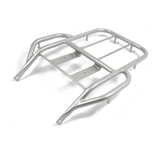 Support chargement XR250 poignée porte-bagages arrière moto argent