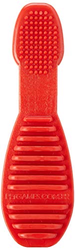 Mordedor Super Resistente Pet Escova Nylon Vermelho Tamanho G para Cães