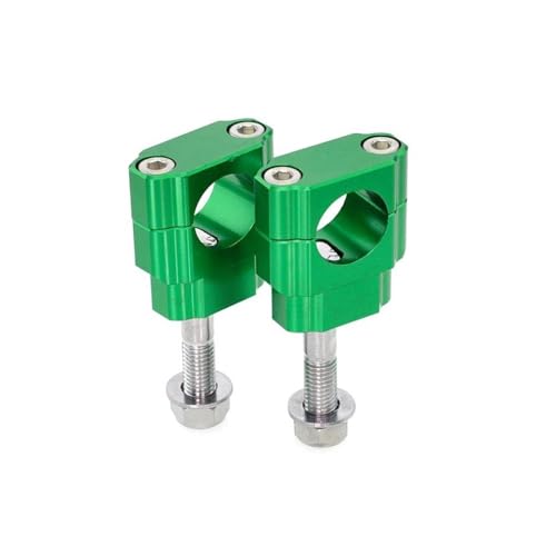Abrazaderas manillar montaje de elevadores manillar negro de 28mm para motocross 4