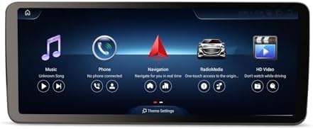 Octa Core 8 GB RAM 128 ROM Radio Estéreo Bluetooth 10.1 Pulgadas QLED Pantalla Tactil Con Apple Carplay Inalambrico Android Auto Dsp Unidad