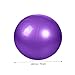 Toddmomy Thickened Yoga Ball with Pump Stability Ball for Core Exercises Home Gym Workouts Stylish Purple Design for All Heights Includes Inflator for Easy Use