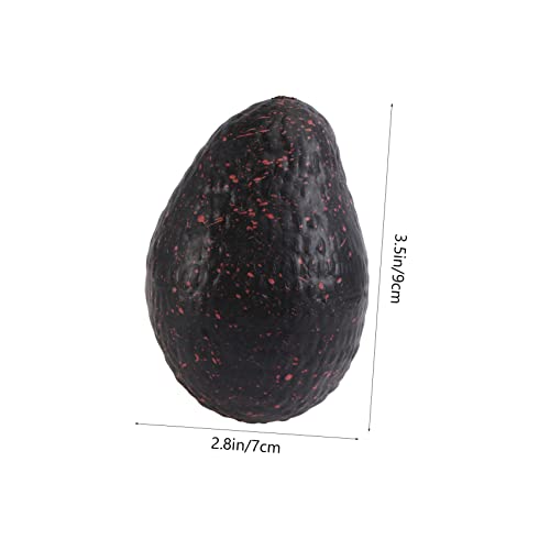Abaodam 12 Pcs Imitation Avocado Figurines For Kids Artificial Fruit For Kids Fake Avocados Kids Fake Avocado Decoration Lifelike Avocados Photography Props Fruit Decoration Food #TOP7