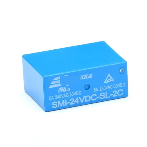 Relé SMI-12VDC-SL-C 12V 5A de 8 pines pack de 5 unidades para componentes electrónicos 4