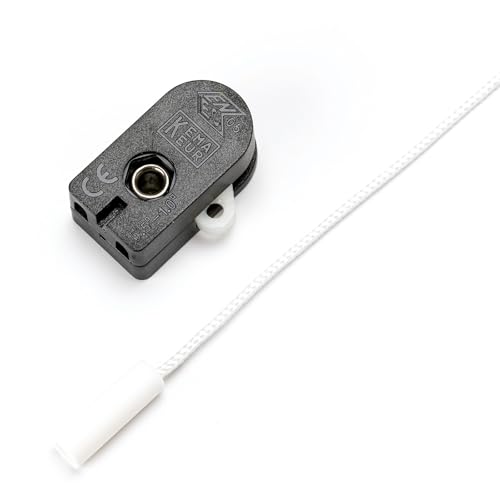 ORION LIGHTSTYLE Interrupteur à tirette avec cordon, interrupteur de rechange, interrupteur à tirette pour lampadaires, lampes de table, appliques murales,...