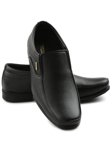 Image of Liberty Fortune H202 02 Formal Non Lacing Moccasin Shoes for Men with PVC Sole| Suitable for Wedding Office Wear | Durable Lightweight and Cushioned Footbed | Shock Absorption