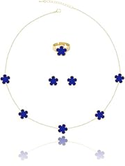 Royal Blue-14K Gold Plated