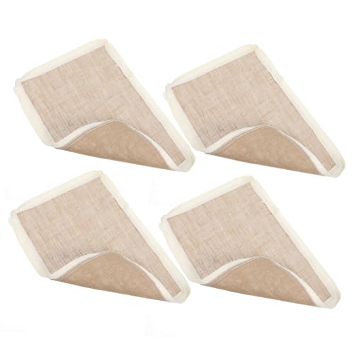 GALPADA 4 Piezas Mantel De Arpillera Beber Posavasos Manteles Bohemios Manteles Individuales De Arpillera para Comedor Manteles Ovales Mantel De La Vendimia Colchoneta Mantel De Café Yute
