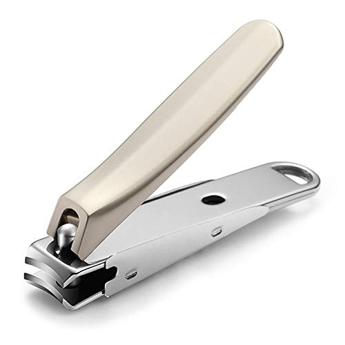 Nail clippers, fingernail clippers, high-grade stainless steel material, ultra-sharp blade and anti-nail splash design, durable, very suitable for men, women and children (1pcs + 1 Exquisite tin box)