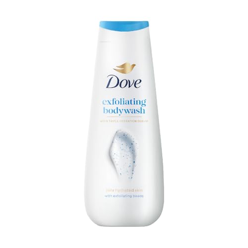 Dove Exfoliating Bodywash with Triple Hydration Serum, 300ml