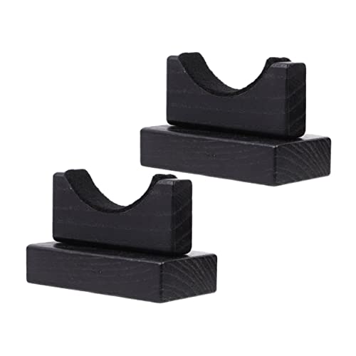 Totority 2Pcs Wooden Bat Racks Decorative Bat Holders Stable Bat Bases for Baseball and Softball Sticks Multi Functional Storage Stands for Display and Organization