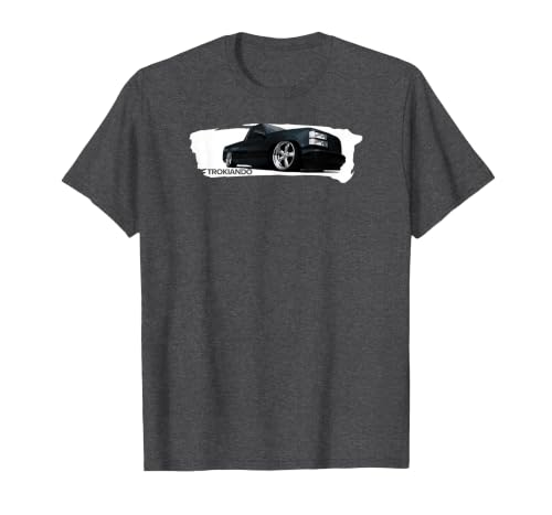 OBS Mamalona Trokiando on Big Wheels Lowered Paint Effect T-Shirt, Men, Dark Heather Grey, 6X-Large