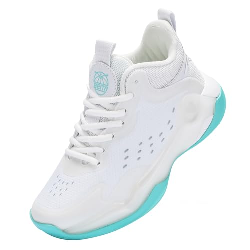 Image of Beita Basketball Shoes for Women Fashion Sneakers Sport Shoes Anti Slip Breathable Tennis Shoes Volleyball Shoes Pickleball Shoes Running Shoes Rubber Sole Indoor Outdoor Court Light Weight Wide