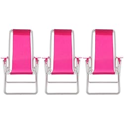 ibasenice 6 Pcs Baby Chair Miniature Landscape Ornament Home Decor Nautical Beach Chair Car Decor Foldable Chair Car Stuff Miniatures Mini House Decoration Child Toy Chair Household Cloth