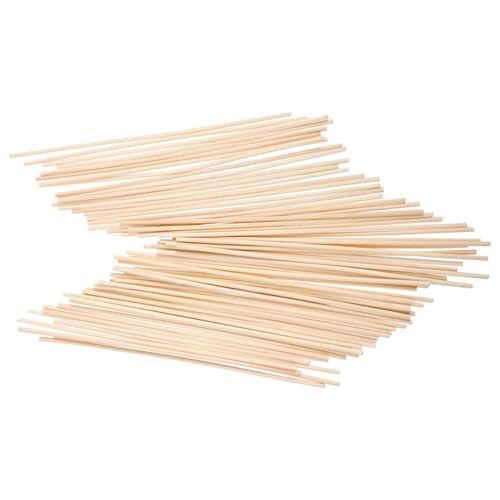 PRETYZOOM DIY Perfume Diffuser Sticks 100 Pcs Natural Rattan Diffuser Diffuser Sticks for Essential Oil Room Aroma Sticks Room Supply
