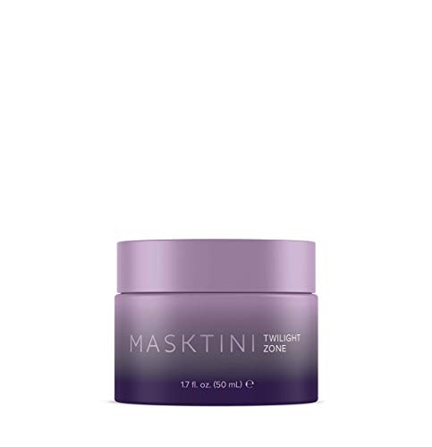 Masktini Twilight Zone, Tahitian Detox Mask - Bamboo Charcoal Helping Remove Impurities, Resurfaces Skin & Lifts Away Dead Skins, Restoring Facial Moisture Balance 1.7oz