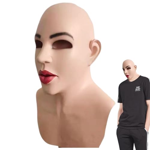 Masque réaliste d'Halloween pour masquer vos cheveux en fête - 7