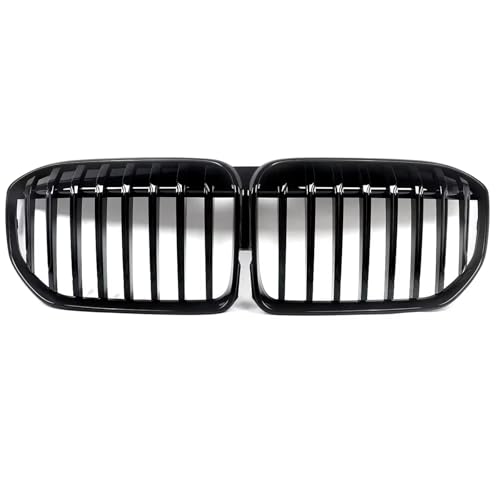 Grille radiateur avant noire brillante pour BMW Série 7 G11 G12 LCI 2019-2022