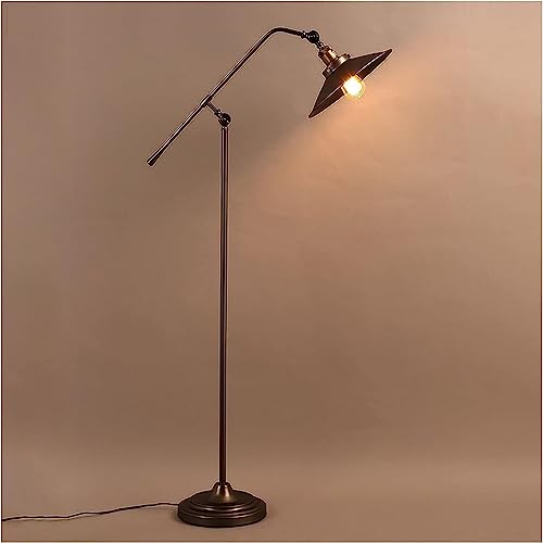 Lampadaire d'intérieur rétro aux finitions soignées et durables - 5