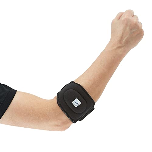 RCAI Tennis Elbow Brace for Men & Women, Golfer's Elbow Relief, Medical Grade Relief for Tennis Elbow - Made in USA - (Medium)