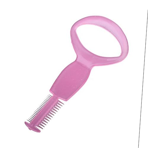 Didiseaon Mascara Applicator Guide Tool Eyelash Comb Separator Eyebrow Comb Plastic Mascara Shield Random Color