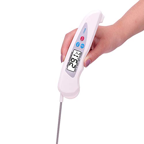 Image of MCP Folding Kitchen Thermometer Quick Read Food Meat Barbecue Bbq Cake Temperature