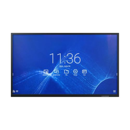 Image of NEC CB751Q MultiSync - 75 inch Class LED Display - Interactive - 4K UHD (2160p) 3840 x 2160 - Direct-lit LED - Black
