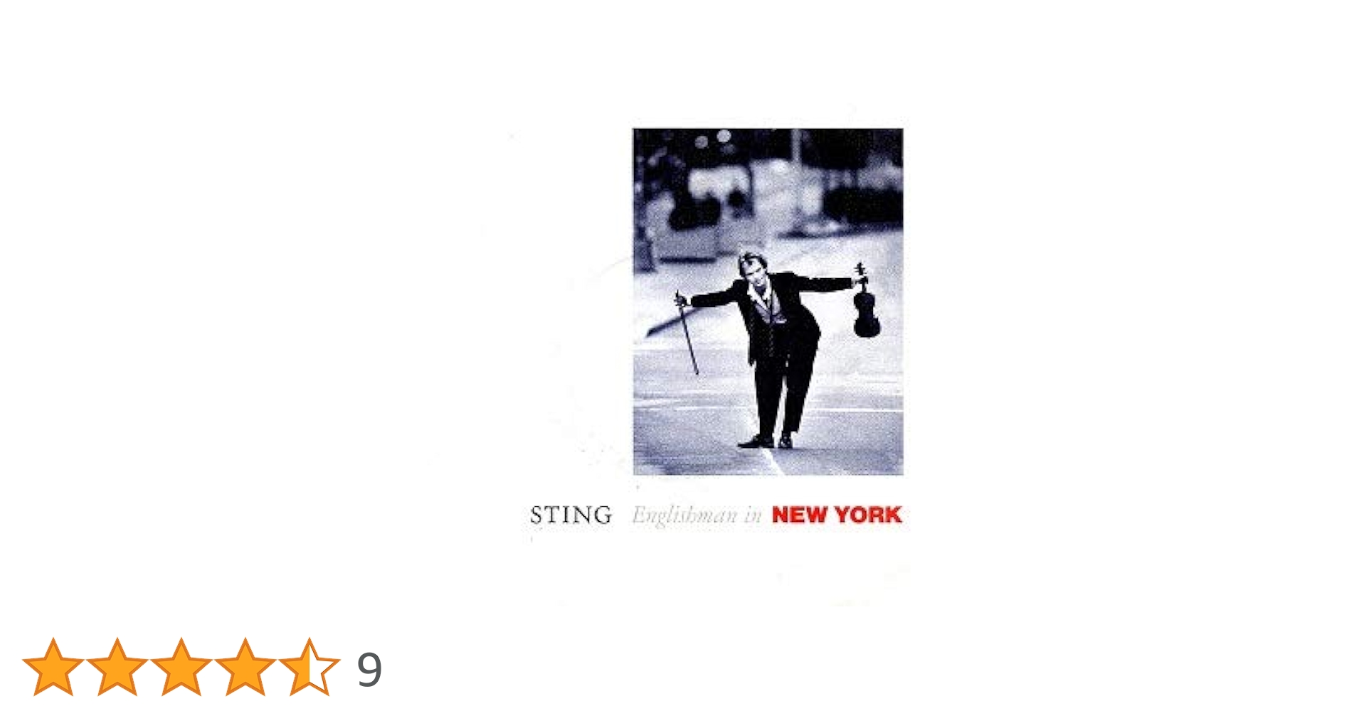 スティング　Englishman In New York　リミックス集 CD スティング Englishman In New York リミックス集 CD Englishman