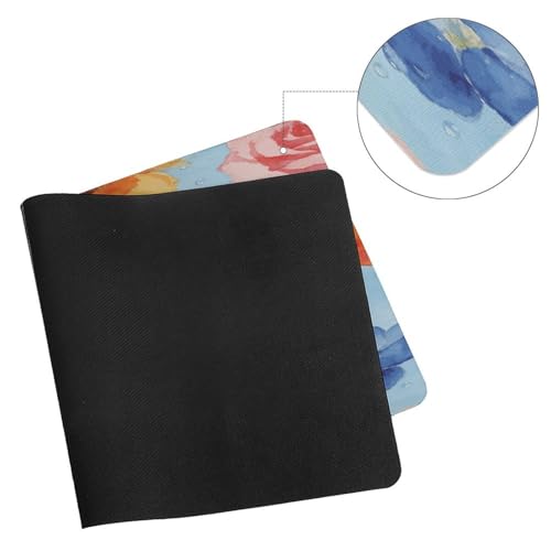 Tapete para escritorio multicolor de goma impermeable grande miniatura 7