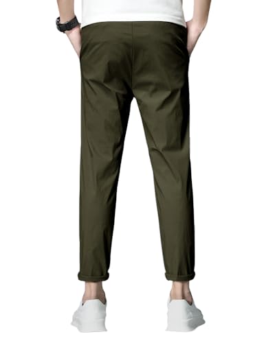 Image of EYEBOGLER Men's Solid Brand Logo Track Pants