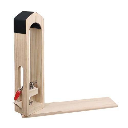 Leather Stitching Pony 360 Rotation Wood Sewing Pony Horse Clamp for DIY Hand Leathercraft Sewing