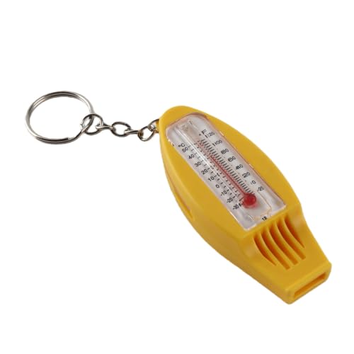 Termómetro, Silbato, Lupa y Brújula 4 en 1 ZJchao para Camping y Senderismo con Diseño Ligero ABS miniatura 4