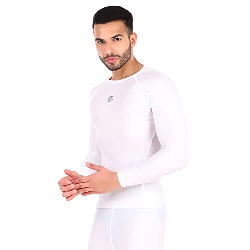 Image of Recharge Men Polyester Compression Full Sleeves Tshirt