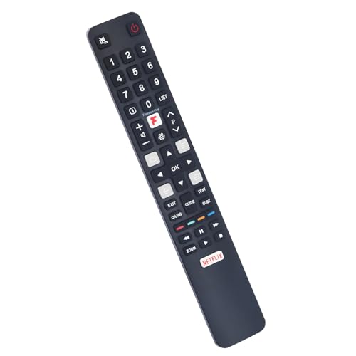 AULCMEET RC802N YUI5 Replacement Remote Control Fit for TCL QLED LED Android Smart TV 55C835K 65C835K 43P610K 55P610K 50P610K 65P610K 50P638K 43P638K 55P638K 65P638K 75P638K