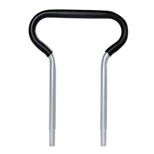 Total Gym Pilates Toe Bar Accessory for Full Body Strength Training Workouts Black - Attaches to Standard Squat Stand in Home Gyms
