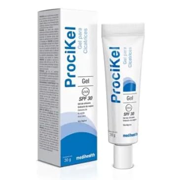 Procikel Silicone Scar Gel – Skin Care for Scars & Marks with SPF 30, Hydrating & Protective Formula, 30g