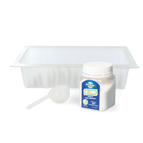Image of Pet Loo Pee-Pod with Sponge - 7-Pack - Indoor Toilet Tray for Pets - Urine Disposal