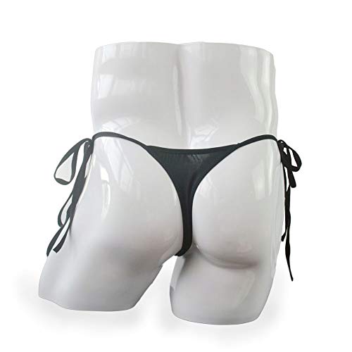 Mens Translucent Ice Silk Thong Adjustable G-Strings Underwear4