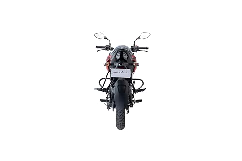 Image of Bajaj Pulsar N 125 Led Disc Bt Motorcycle /Motorbike - Ebony Black Cocktail Wine Red - Ex-Showroom