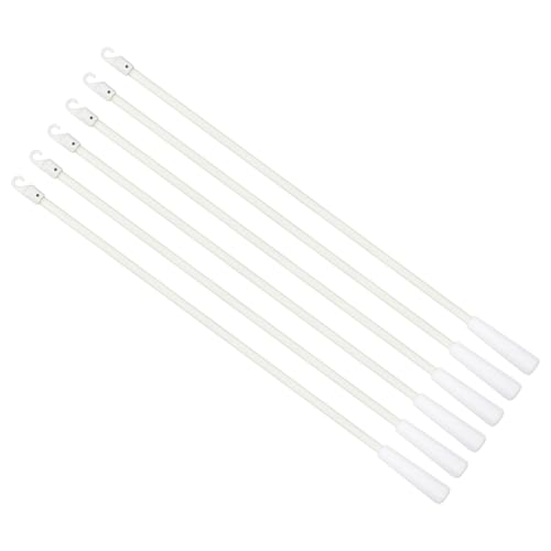 Baguette de rechange pour stores cassés solution lot de 6 tiges avec crochet - 2