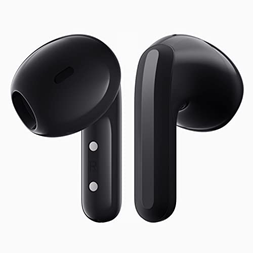 Xiaomi Redmi Buds 4 Lite Tws Wireless Earbuds, Bluetooth 5.3 Low-Latency Game Headset With Ai Call Noise Cancelling, Ip54 Waterproof, 20H Playtime, Lightweight Comfort Fit Headphones, Black #TOP3