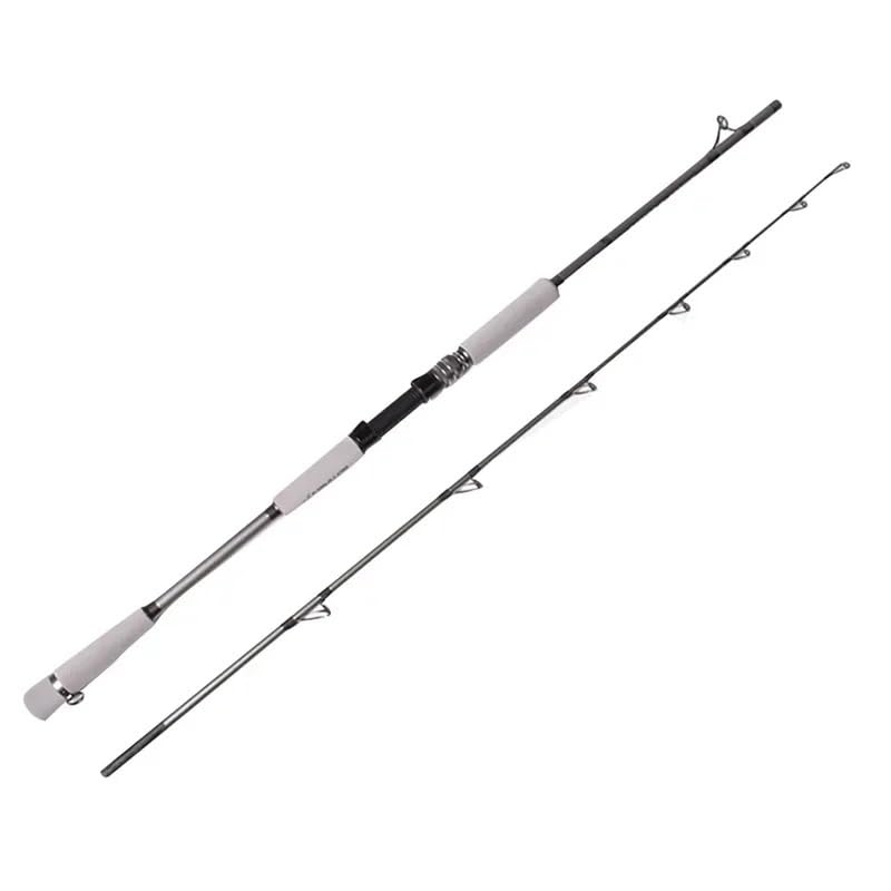CañAs De Pescar Caña, señuelo de 80 a 250 hilos, punta de carbono de 20 a 50 lb, caña ligera for pesca con jigging en bote, caña giratoria for pesca en agua salada CañA De Pescar(Spinning Rod--LG)