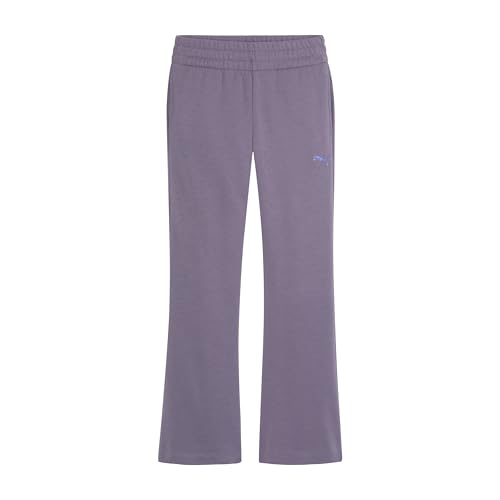 PUMA Girls' Wide Leg Pant, Flare Cut, Elastic Waistband