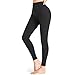 SIMIYA Damen Nahtlos Leggings High Waist Figurformende Leggins Lang Sporthose Yoga Leggins für Frauen, Bauchkontrolle Leggins Blickdicht Schwarz