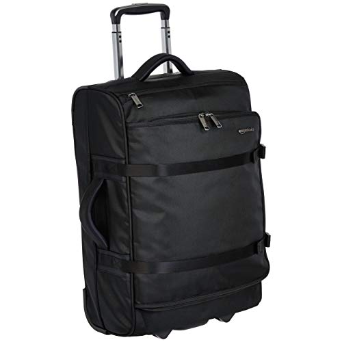 Amazon Basics Francis Wheeled Duffel, Black