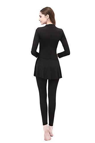 BOZEVON Donne Musulmano 2 Pezzi Costumi Interi