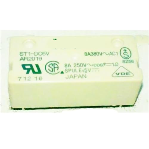 Relais ST1-DC5V 5VDC avec capacité de commutation 8A pour isolation de puissance