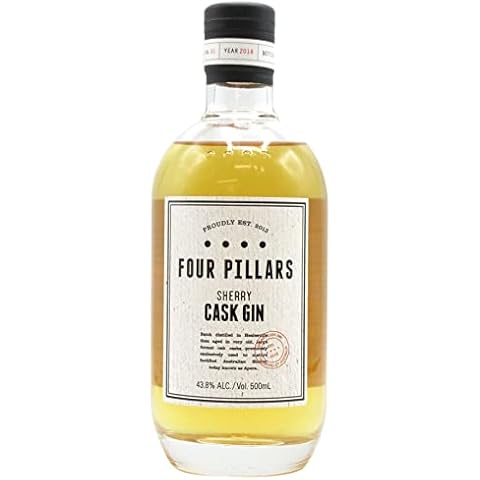 Four Pillars Sherry Cask Gin, 50 cl - Award Winning Premium Australian Gin Cover